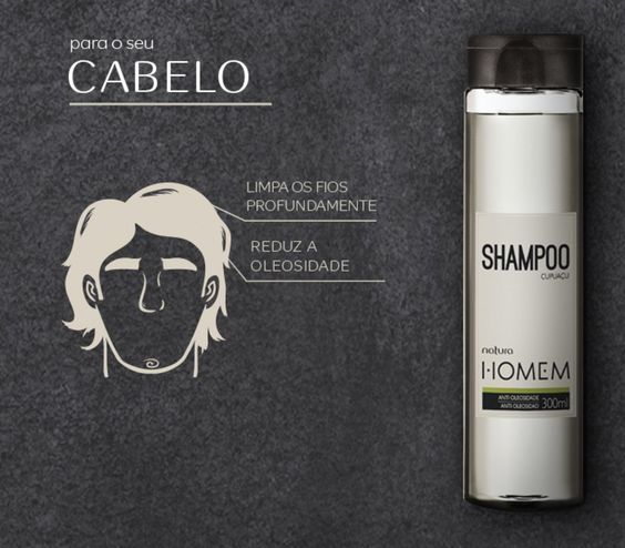 SHAMPOO ANTIOLEOSIDAD  HOMEM