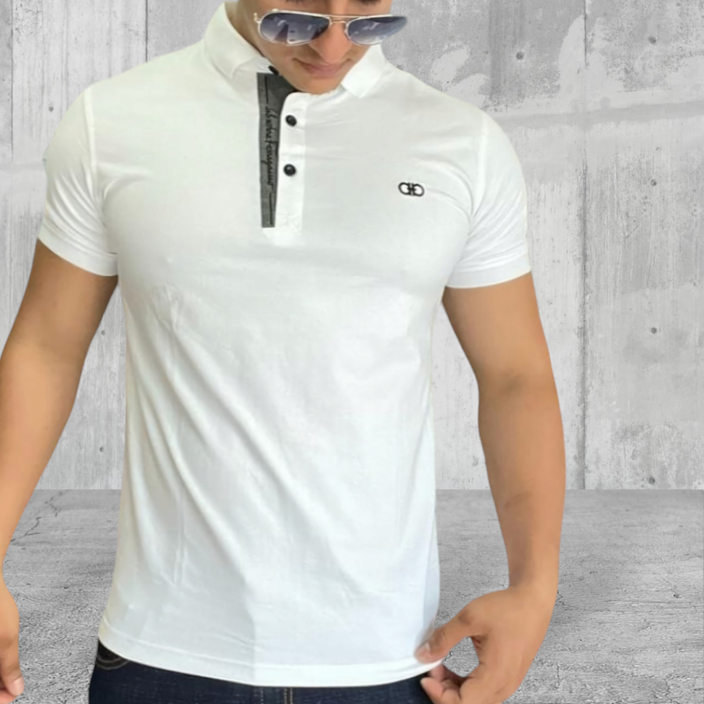 SWEATER TIPO POLO 