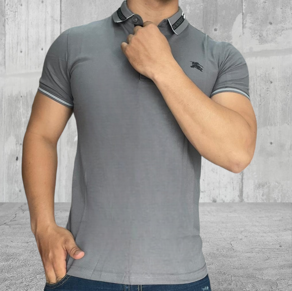 SWEATER TIPO POLO 